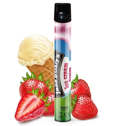 Ice Cream Fraise 1.7% - Wpuff - Alliancetech.fr