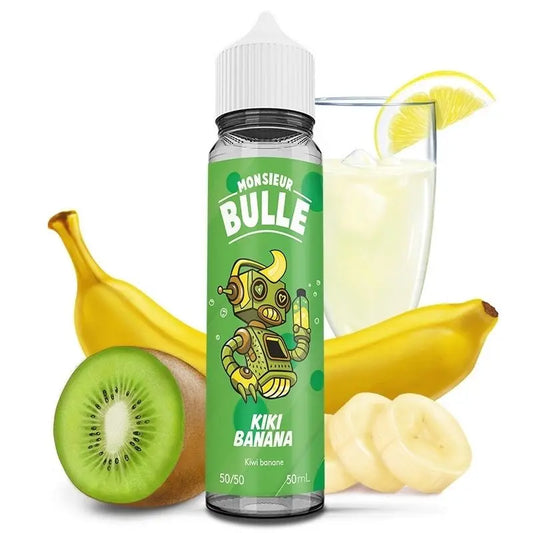 Kiki Banana 50 ml - Monsieur Bulle - Alliancetech.fr