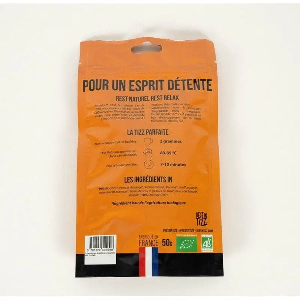 L'exotique Infusion Rooibos - Rest In Tizz - Alliancetech.fr