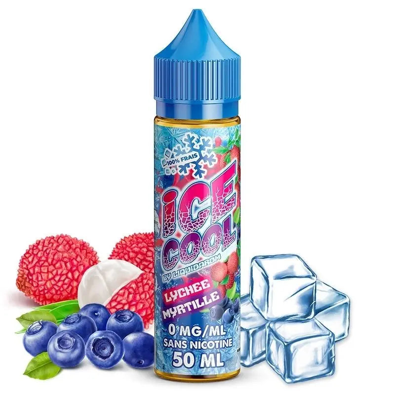 Lychee Myrtille 50 ml - Ice Cool - Alliancetech.fr