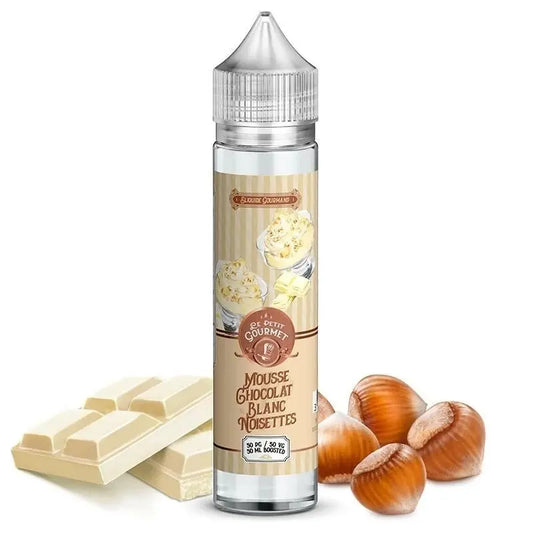 Mousse Chocolat Blanc Noisettes 50 ml - Le Petit Gourmet - Alliancetech.fr