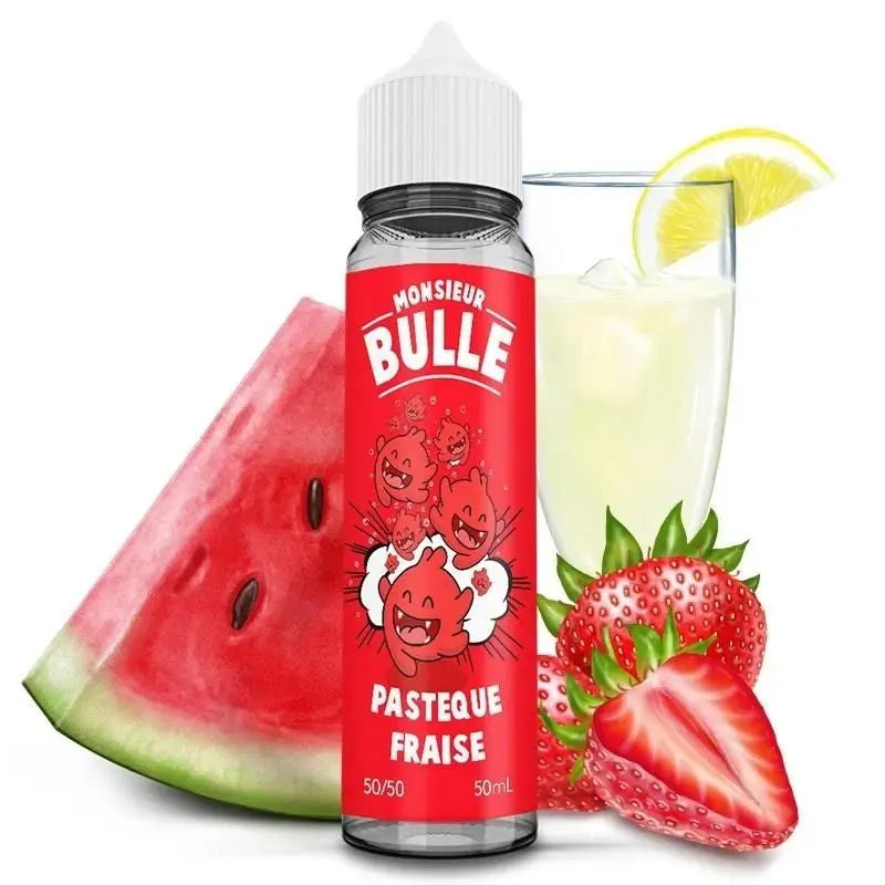 Pastèque Fraise 50 ml - Monsieur Bulle - Alliancetech.fr