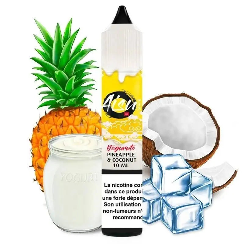 Pineapple & Coconut Sels de nicotine 10 ml 20mg - Aisu - Alliancetech.fr