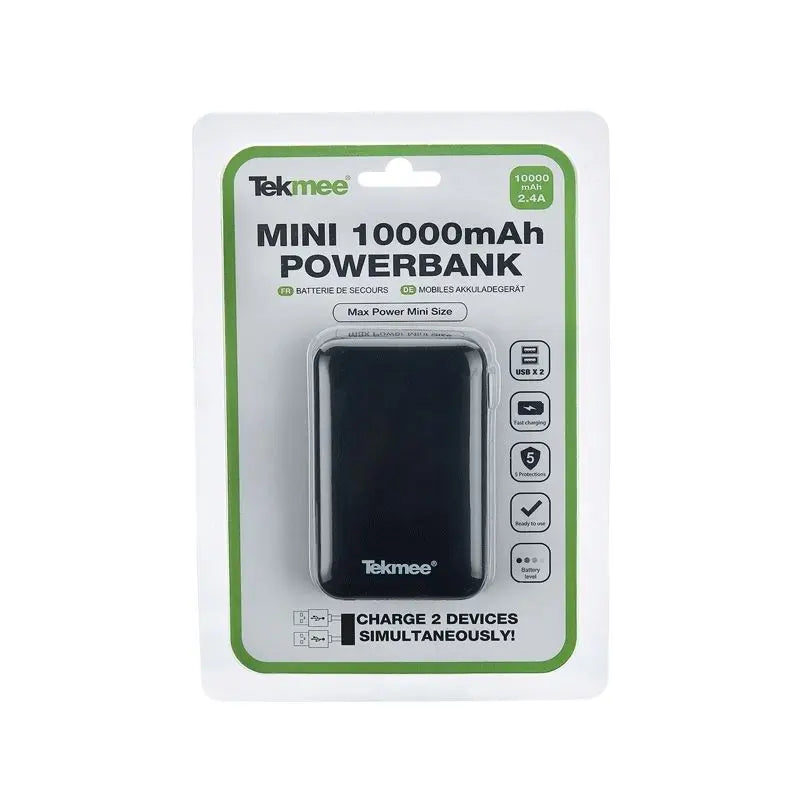 PowerBank 10000 mah - Tekmee - Alliancetech.fr