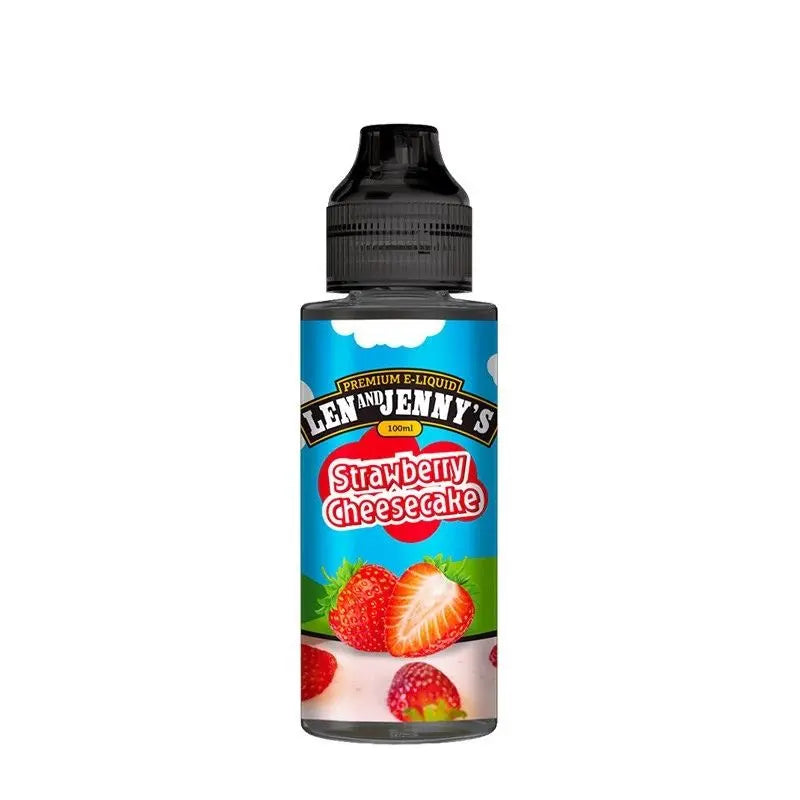 Strawberry Cheesecake 100 ml - Len And Jenny's