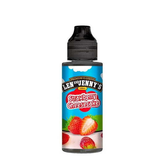 Strawberry Cheesecake 100 ml - Len And Jenny's - Alliancetech.fr