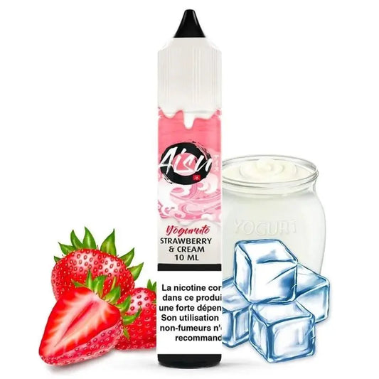 Strawberry Cream Sels de nicotine 10 ml 20mg - Aisu - Alliancetech.fr