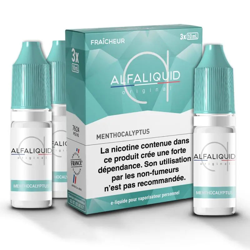 Tripack Menthocalyptus - Alfaliquid - Alliancetech.fr